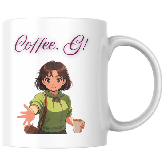 Coffee, G! - Printable Mug Design (Digital Download)